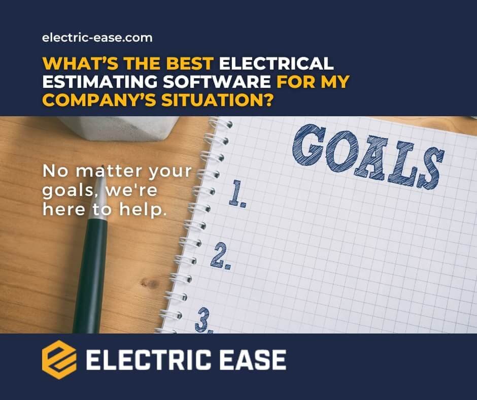 What’s the Best Electrical Estimating Software for My Company’s Situation?